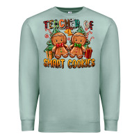 Seafoam teacher of smart cookies Premium Sweatshirt - Zillion Design Studio