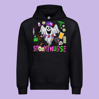 Spooky Nurse Urban Hoodie Designed By Adodesignshop