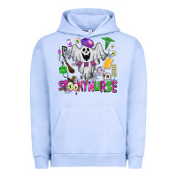 Pigment Grape Ice spooky nurse Urban Hoodie - AdoDesignShop
