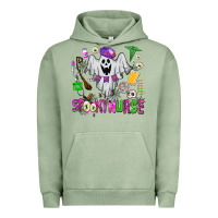 Pigment Oil Green spooky nurse Urban Hoodie - AdoDesignShop