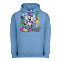 Pigment Pebble Blue spooky nurse Urban Hoodie - AdoDesignShop