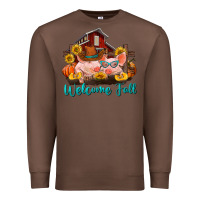 Chestnut Welcome fall pigs Premium Sweatshirt - RanaPortraitStore