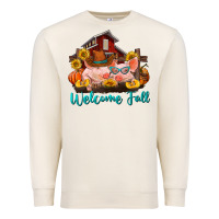 Sandshell Welcome fall pigs Premium Sweatshirt - RanaPortraitStore
