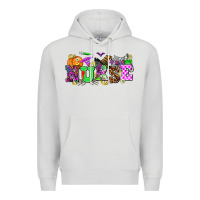Dove Grey halloween nurse Premium Hoodie - AdoDesignShop