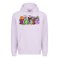 Lilac halloween nurse Premium Hoodie - AdoDesignShop