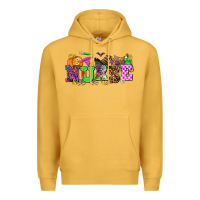 Mustard halloween nurse Premium Hoodie - AdoDesignShop