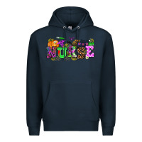 Navy halloween nurse Premium Hoodie - AdoDesignShop