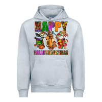 Heather Grey happy hallothanksmas Urban Hoodie - AdoDesignShop