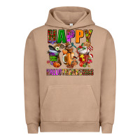 Pigment Burro happy hallothanksmas Urban Hoodie - AdoDesignShop