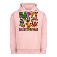 Pigment Salmon happy hallothanksmas Urban Hoodie - AdoDesignShop