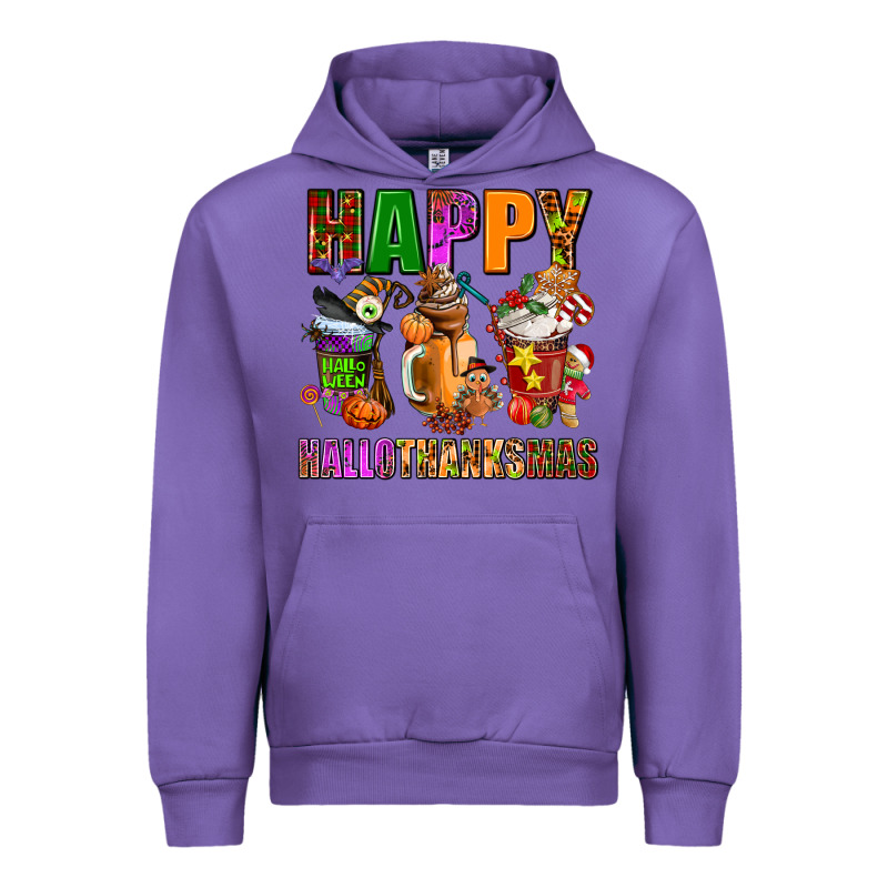 Happy Hallothanksmas Urban Hoodie by AdoDesignShop | Teevron
