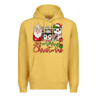 Antique Gold merry Christmas coffee Premium Hoodie - JahusDesignShop