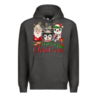 Charcoal Heather merry Christmas coffee Premium Hoodie - JahusDesignShop