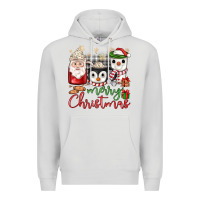 Dove Grey merry Christmas coffee Premium Hoodie - JahusDesignShop