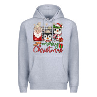 Heather Grey merry Christmas coffee Premium Hoodie - JahusDesignShop
