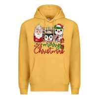 Mustard merry Christmas coffee Premium Hoodie - JahusDesignShop