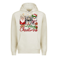 Oatmeal Heather merry Christmas coffee Premium Hoodie - JahusDesignShop