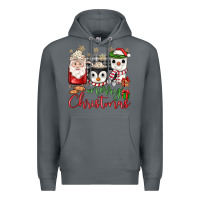 Rock merry Christmas coffee Premium Hoodie - JahusDesignShop