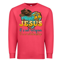 Cardinal jesus it s not religion it s a relationship Premium Sweatshirt - texasbilliewilder