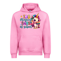 Fuchsia Pink 100 magical days of school Urban Hoodie - Artiststas