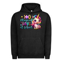 Pigment Black 100 magical days of school Urban Hoodie - Artiststas