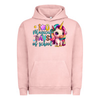 Pigment Salmon 100 magical days of school Urban Hoodie - Artiststas