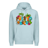 Blue Mist puerto rico Premium Hoodie - AdoDesignShop