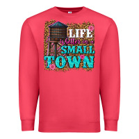 Cardinal life is better in a small town Premium Sweatshirt - texasbilliewilder