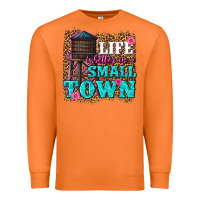 Carrot life is better in a small town Premium Sweatshirt - texasbilliewilder