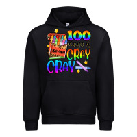 Black 100 days of cray cray Urban Hoodie - Artiststas