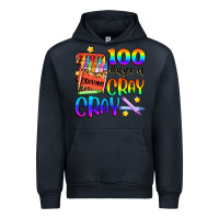 Navy 100 days of cray cray Urban Hoodie - Artiststas
