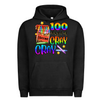 Pigment Black 100 days of cray cray Urban Hoodie - Artiststas