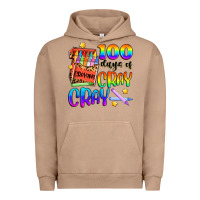 Pigment Burro 100 days of cray cray Urban Hoodie - Artiststas