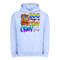 Pigment Grape Ice 100 days of cray cray Urban Hoodie - Artiststas