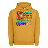 Pigment Peanut Butter 100 days of cray cray Urban Hoodie - Artiststas