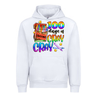 White 100 days of cray cray Urban Hoodie - Artiststas