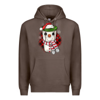 Coffee Christmas snowman coffee Premium Hoodie - JahusDesignShop