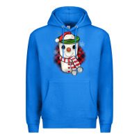True Royal Christmas snowman coffee Premium Hoodie - JahusDesignShop