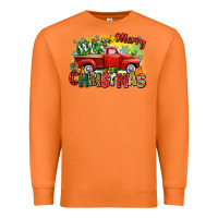 Carrot merry christmas truck Premium Sweatshirt - Zillion Design Studio
