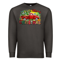 Smoke merry christmas truck Premium Sweatshirt - Zillion Design Studio