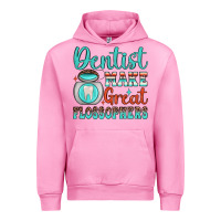 Fuchsia Pink dentist make great flossophers Urban Hoodie - JahusDesignShop