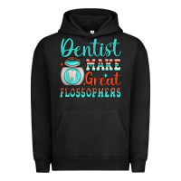 Pigment Black dentist make great flossophers Urban Hoodie - JahusDesignShop