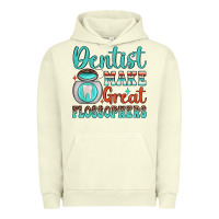 Pigment Pistachio dentist make great flossophers Urban Hoodie - JahusDesignShop
