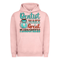 Pigment Salmon dentist make great flossophers Urban Hoodie - JahusDesignShop