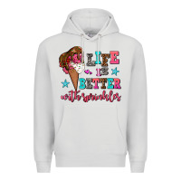 Dove Grey life is better with sprinkles Premium Hoodie - AdoDesignShop