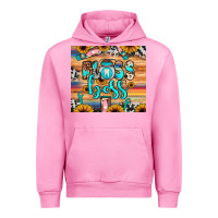 Fuchsia Pink floss boss Urban Hoodie - JahusDesignShop