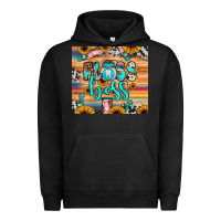 Pigment Black floss boss Urban Hoodie - JahusDesignShop