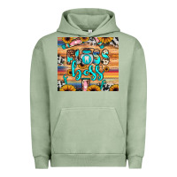 Pigment Oil Green floss boss Urban Hoodie - JahusDesignShop