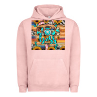 Pigment Salmon floss boss Urban Hoodie - JahusDesignShop