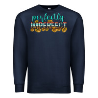 Navy perfectly imperfect Premium Sweatshirt - texasbilliewilder